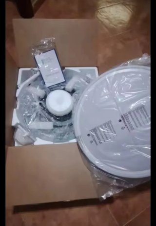 NUEVO!Ventilador techo con luz LED, mando distanci