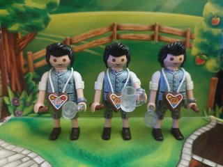 Lote Playmobil figuras bávaras