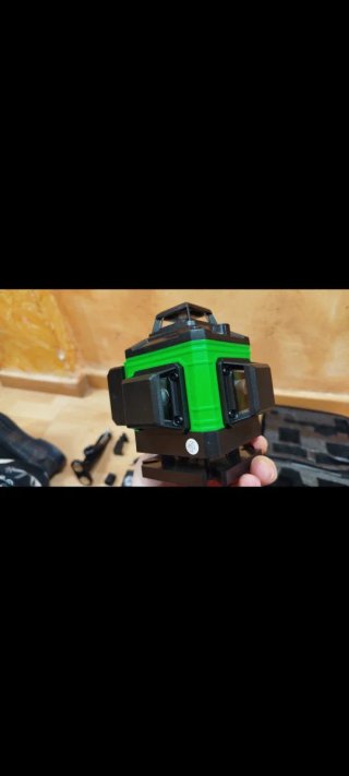 NUEVO!nivel láser 16 lineas verde + trípode grande