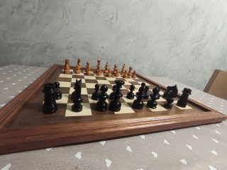 Ajedrez de madera