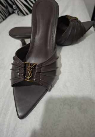Zapatos YSL Verano Marrones Elegantes