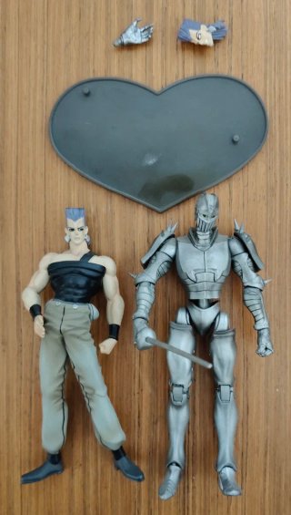 JOJO Action Figure - Polnareff & Silver Chariot