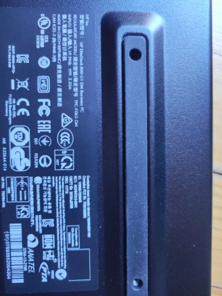 Mini PC HP EliteDesk Negro intel core I5 128gb