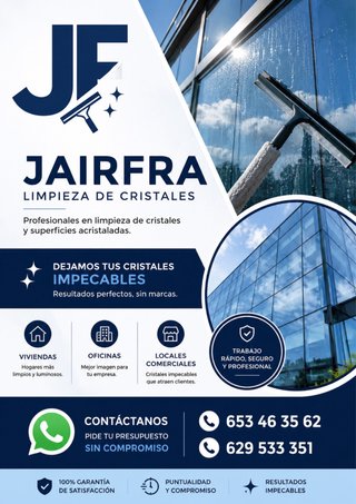 Limpieza de cristales en Santander
