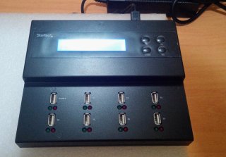 STARTECH USBDUP17 DUPLICADOR Y BORRADOR USB 1:7