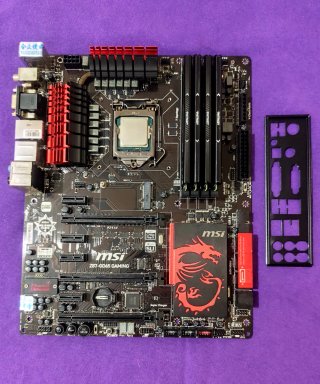 MSI Z87-GD65 + i7 4790K + 32GB RAM Patriot Viper