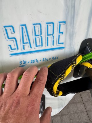 Tabla de surf Softtech Sabre para niños De corcho