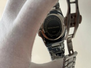 Reloj Patek Color Plata y Blanco