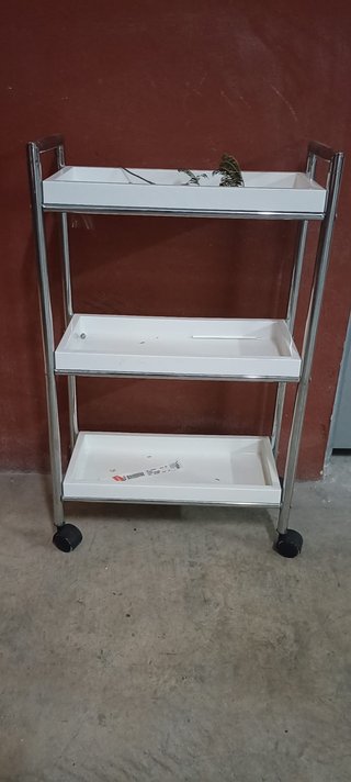 Carrito auxiliar 3 estantes
