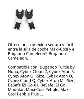 Adaptador Maxicosi Bugaboo