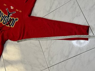 Sudadera Jordan Roja con Logo Jumpman