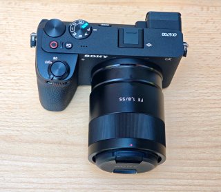 Objetivo Sony FE 55mm F1.8 ZA Full-Frame