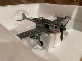 1:48 ARMOUR FRANKLIN MINT FW-190 LUFTWAFFE WW II