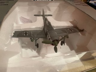 1:48 ARMOUR FRANKLIN MINT FW-190 LUFTWAFFE WW II