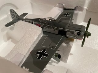1:48 ARMOUR FRANKLIN MINT FW-190 LUFTWAFFE WW II
