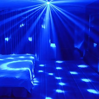 4 unidades Luz Bola Disco LED Decorativa RGB