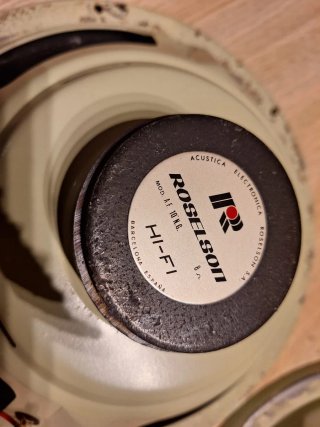 Roselson woofer 10 pulgadas(dos unidades) altavoce