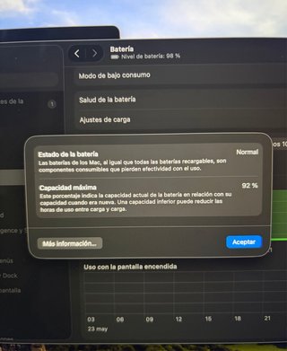 MacBook Air M1 Plata/Gris Espacial