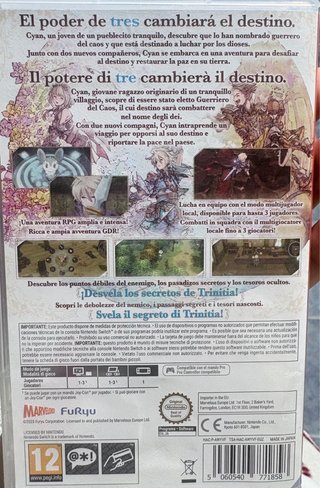Trinity Trigger Nintendo Switch RPG