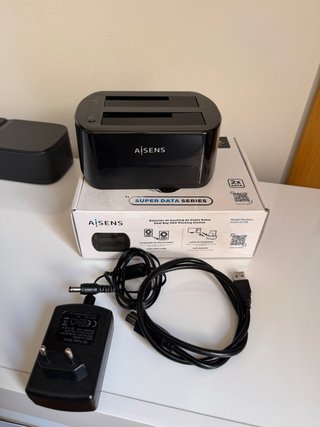 Docking Station Aisens Doble Bahía HDD/SSD