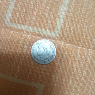 Varias Moneda 50 Céntimos España Alfonso XII
