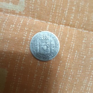 Varias Moneda 50 Céntimos España Alfonso XII