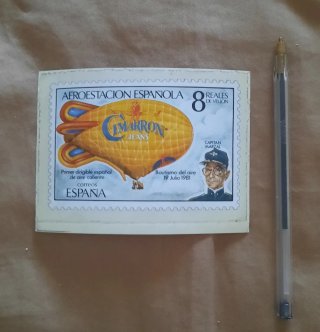 Pegatina Cimarron Jeans Sello Vintage 1981