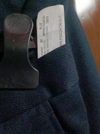 Abito uomo blu