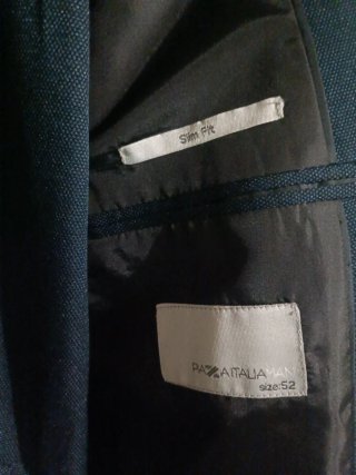Abito uomo blu