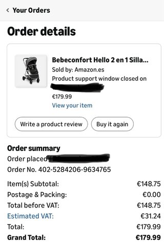 Silla de paseo Bebeconfort 2 en 1