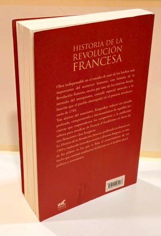 Libro Historia de la Revolución Francesa