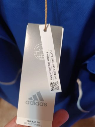Cortavientos azul Adidas