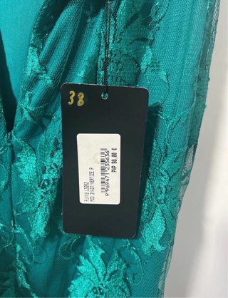Vestido largo verde para eventos