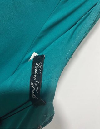 Vestido largo verde para eventos