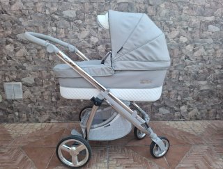 Carro con Capazo+Silla Paseo y Grupo 0 para coche