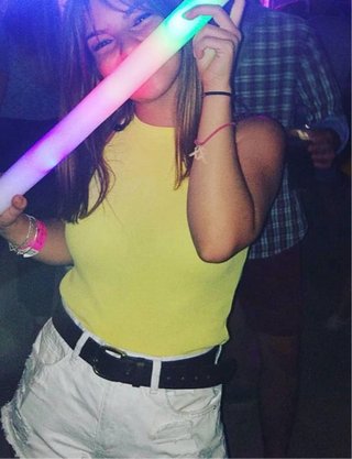 Top de Zara amarillo