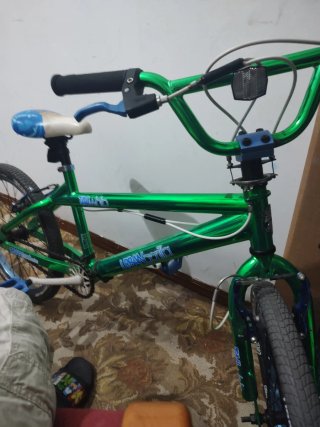 Bicicleta bmx Verde