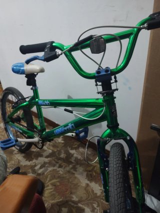 Bicicleta bmx Verde
