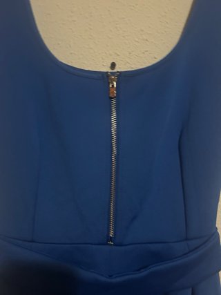 Vestido Maje azul con cremallera