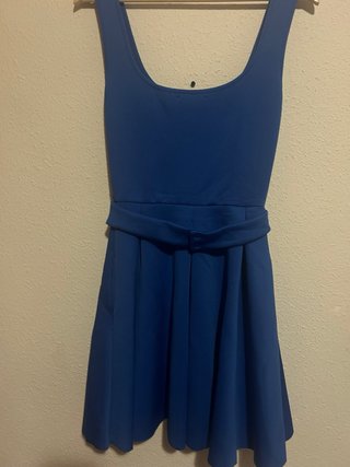 Vestido Maje azul con cremallera