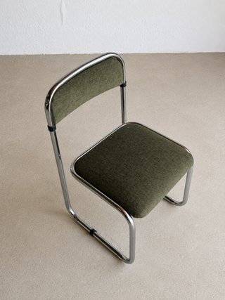 Sillas Cantilever Italianas Verdes
