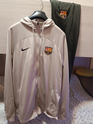 Chándal Nike FC Barcelona Beige y Verde
