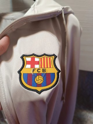 Chándal Nike FC Barcelona Beige y Verde