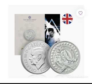 Moneda Homenaje Freddie Mercury Royal Mint