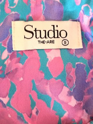 Vestido midi estampado THE-ARE