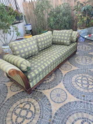 Diván antiguo estilo chaise longue