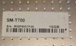 Samsung Galaxy Tab S - 8.4 ecrã super amoled