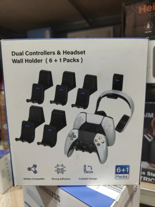 Soporte Dual Controllers & Headset