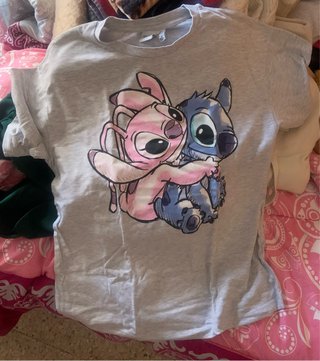 Camiseta Stitch y Ángel