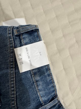 Shorts vaqueros Zara Talla 38